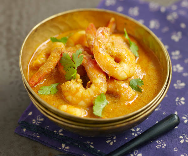 crevettes korma