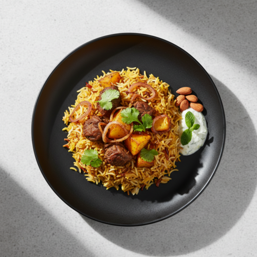 boeuf biryanis